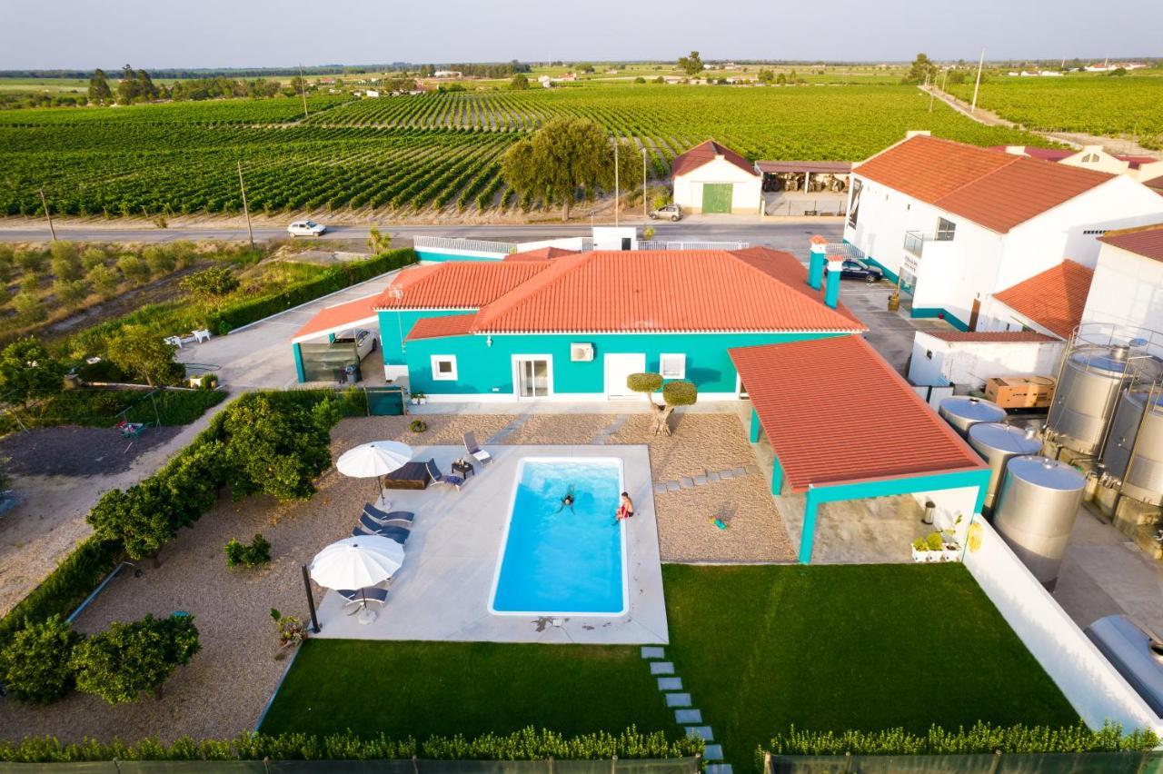 Delmira Vineyard House Villa Aguas de Moura Luaran gambar