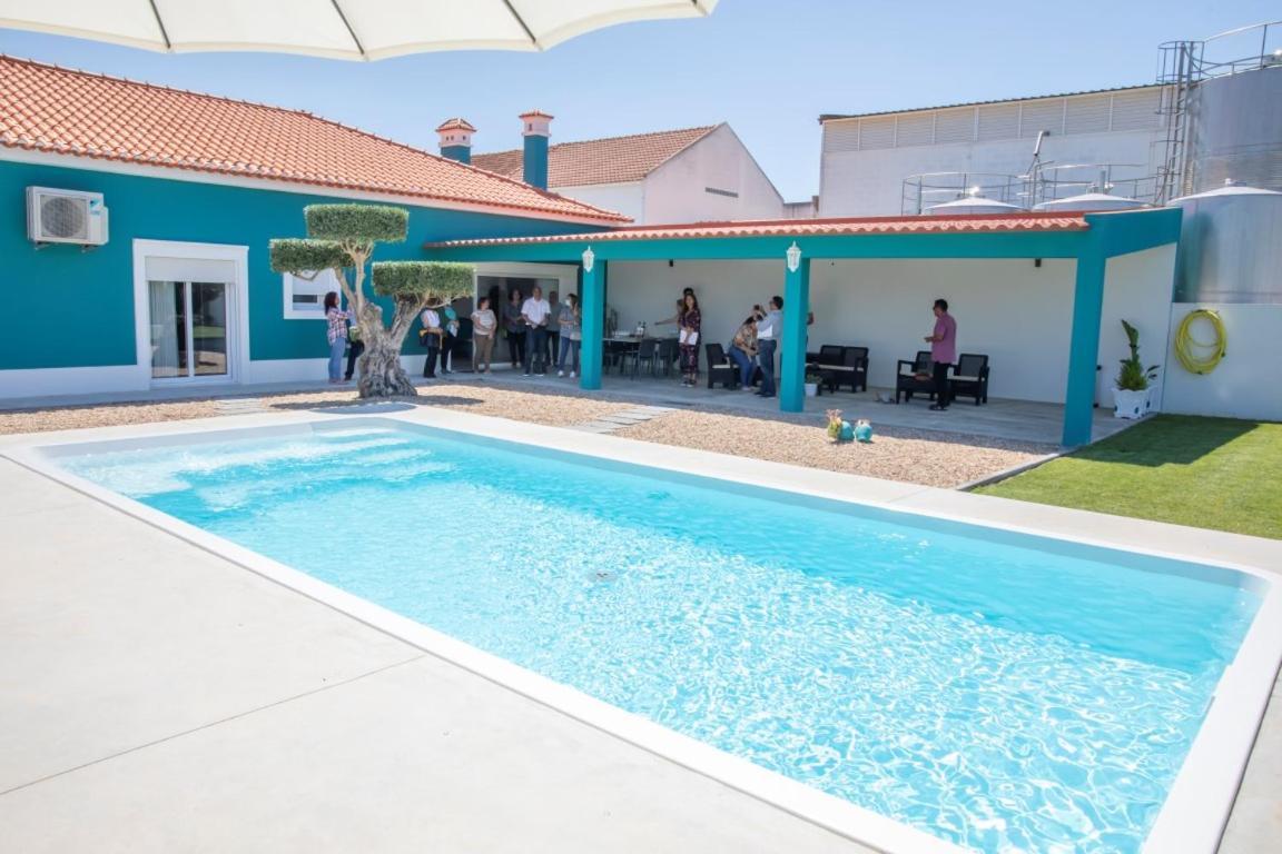Delmira Vineyard House Villa Aguas de Moura Luaran gambar