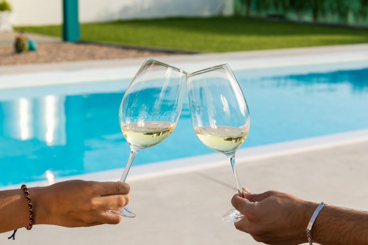 Delmira Vineyard House Villa Aguas de Moura Luaran gambar